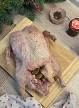 Утка маринованная с яблоками в термопакете